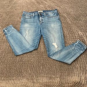 Madewell 9 inch high rise skinny jeans